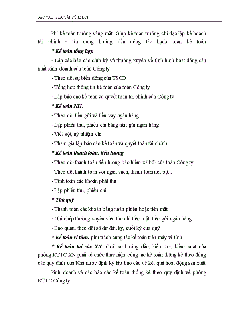 image for page Tình hình tổ chức công tác kế toán Công ty tu tạo và phát triển nhà.