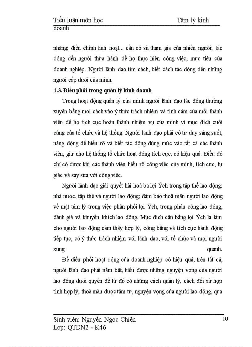 image for page Điều phối trong quản lý kinh doanh