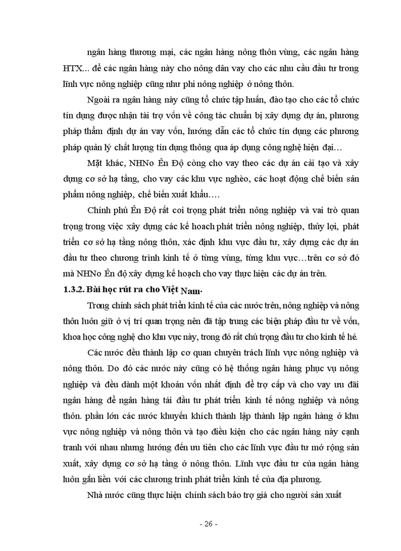 image for page Một số giải pháp nhằm mở rộng và nâng cao hiệu quả công tác cho vay hộ sản xuất ở NHNo&PTNT Thanh Trì