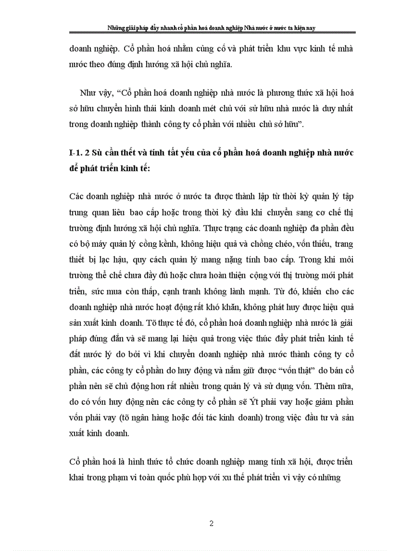 image for page Những giải pháp đẩy nhanh cổ phần hoá doanh nghiệp nhà nước