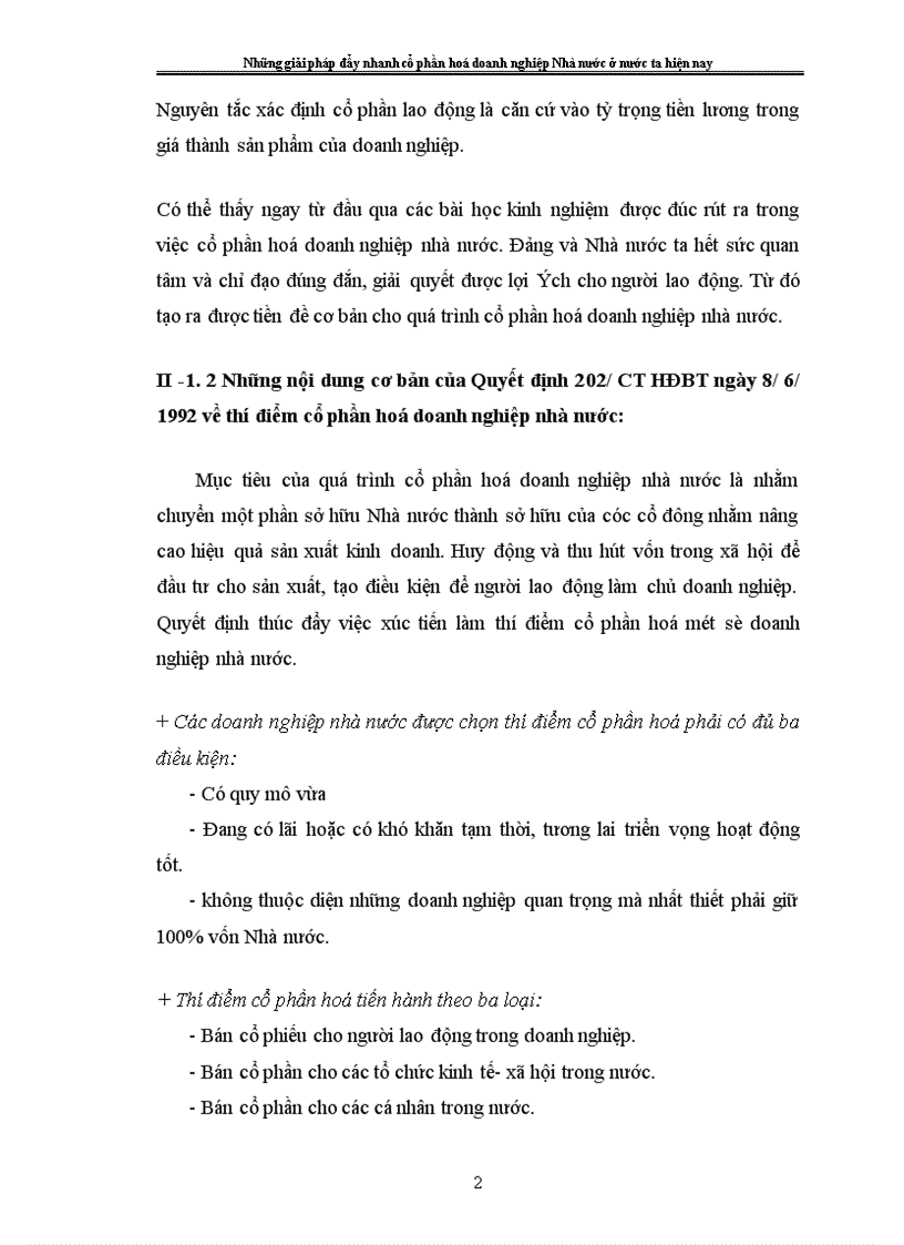 image for page Những giải pháp đẩy nhanh cổ phần hoá doanh nghiệp nhà nước