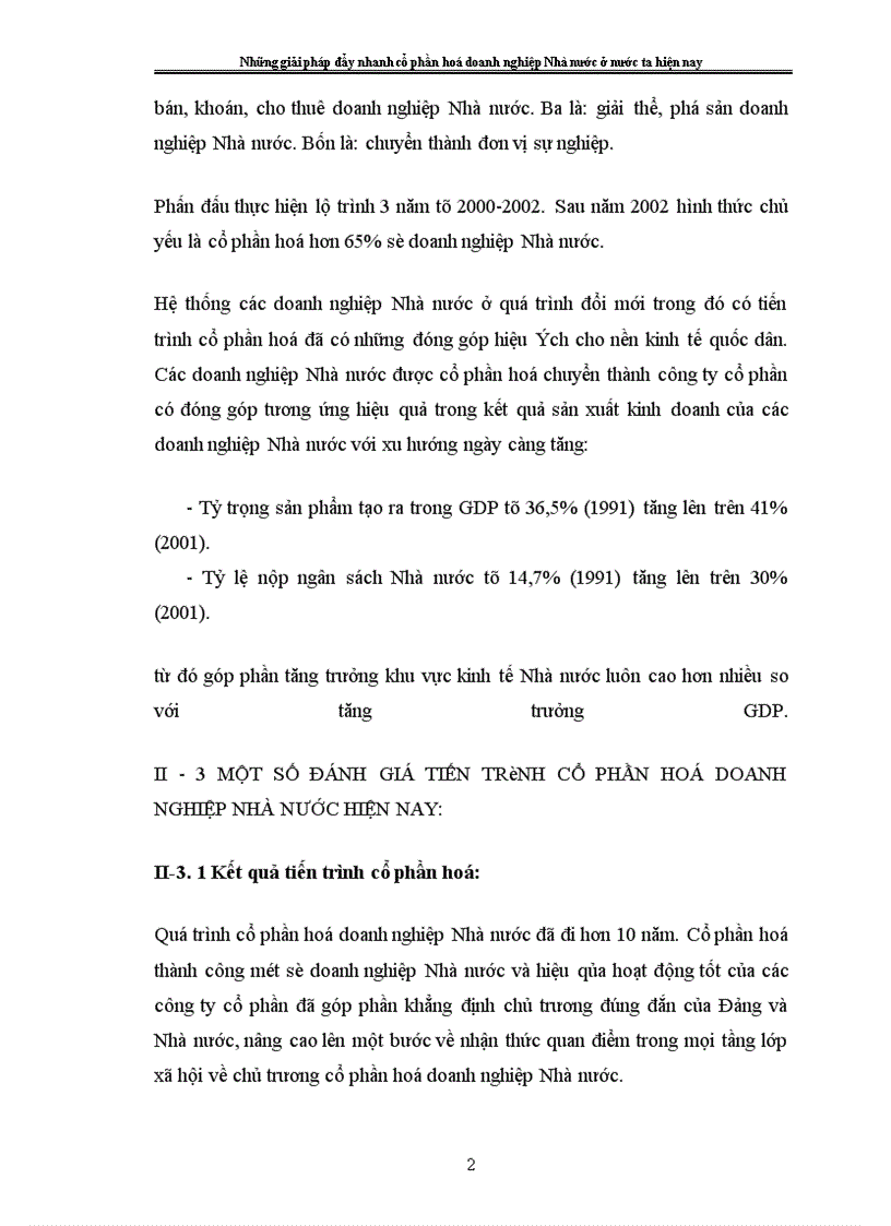 image for page Những giải pháp đẩy nhanh cổ phần hoá doanh nghiệp nhà nước