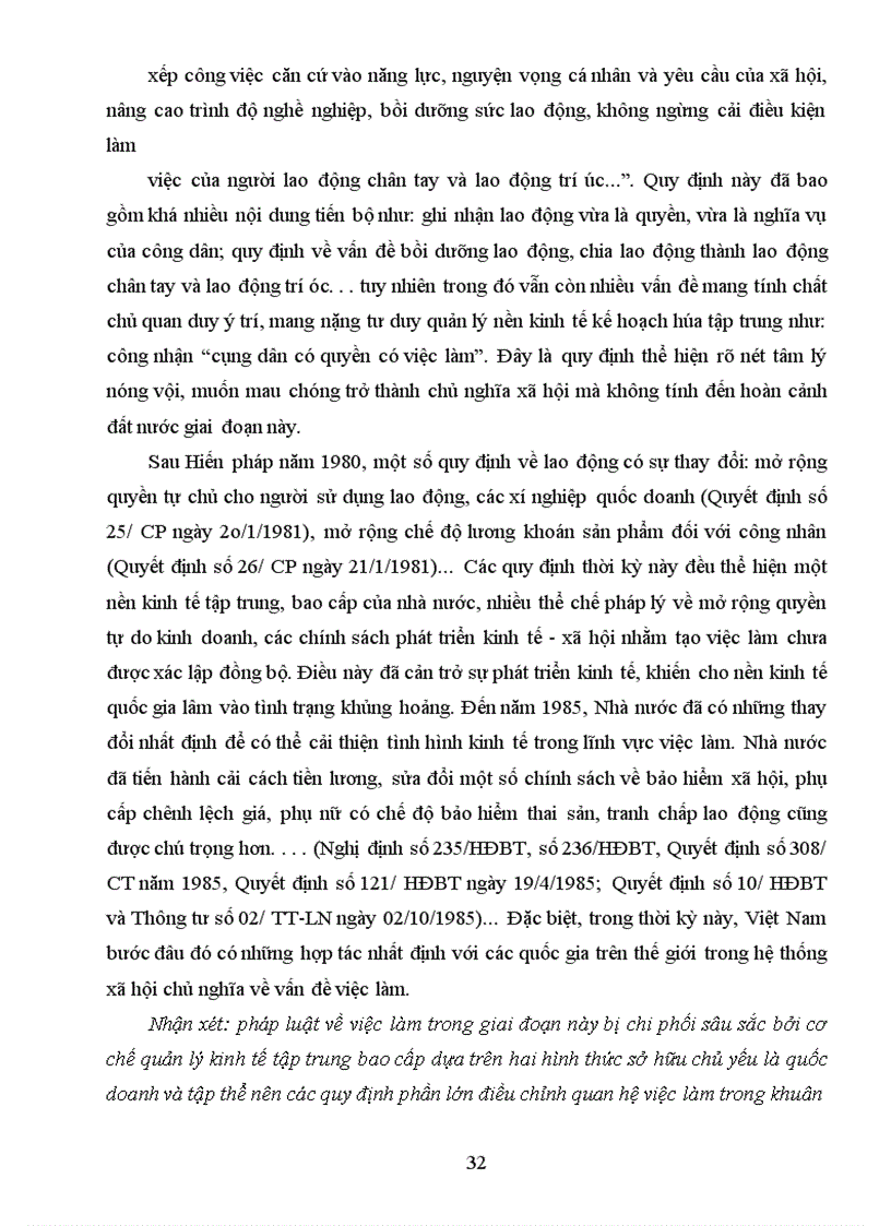 image for page Cơ sở xây dựng và nội dung cơ bản của luật việc làm ở Việt Nam