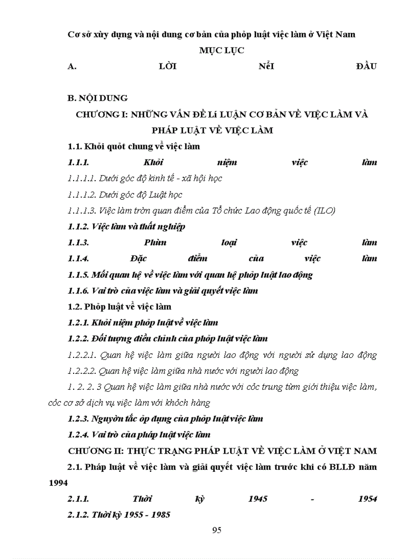 image for page Cơ sở xây dựng và nội dung cơ bản của luật việc làm ở Việt Nam