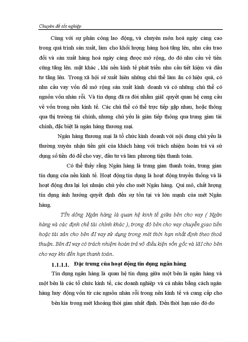 image for page Nâng cao chất lượng tín dụng tại SGDI-NHCTVN