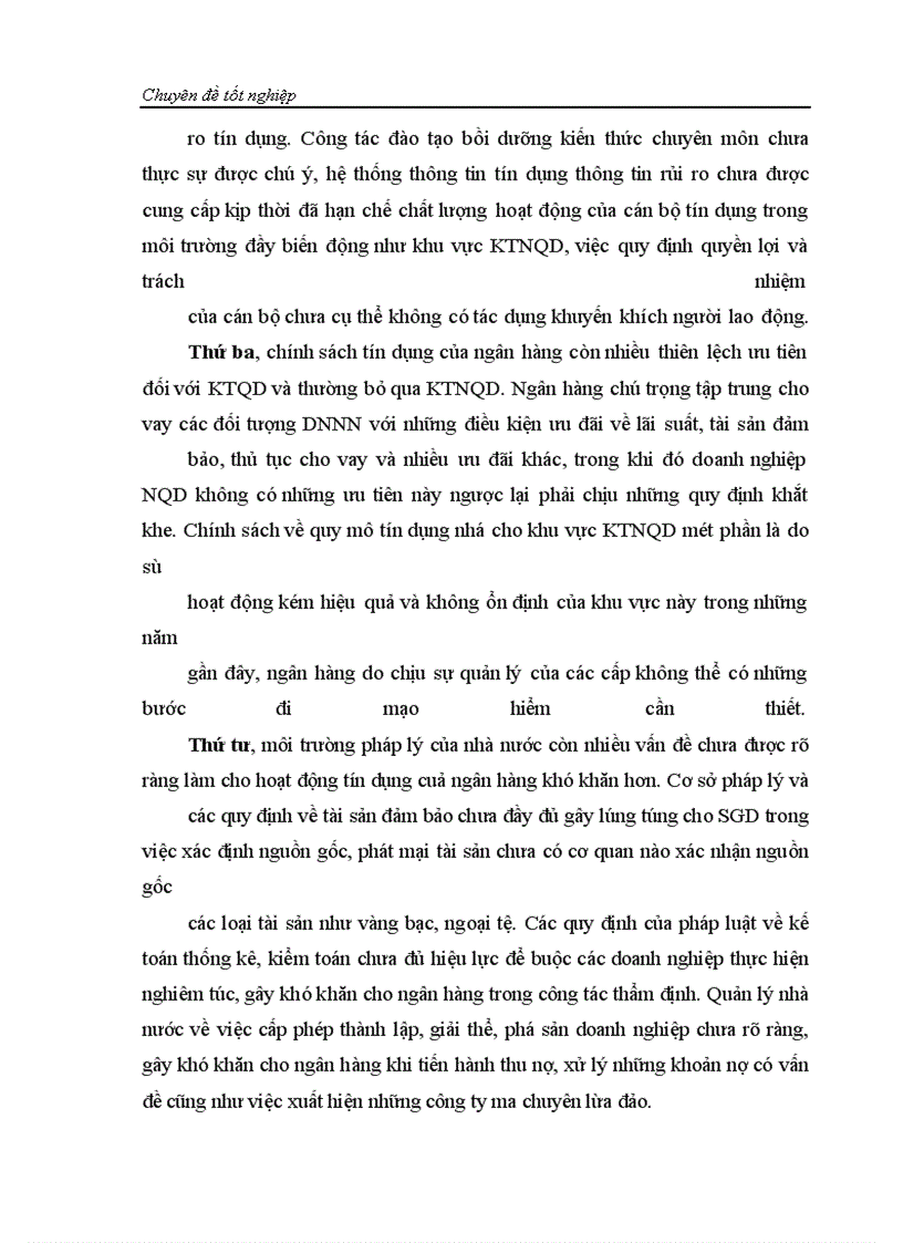 image for page Nâng cao chất lượng tín dụng tại SGDI-NHCTVN