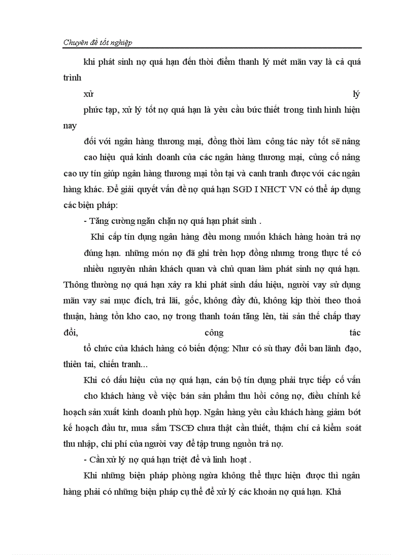 image for page Nâng cao chất lượng tín dụng tại SGDI-NHCTVN