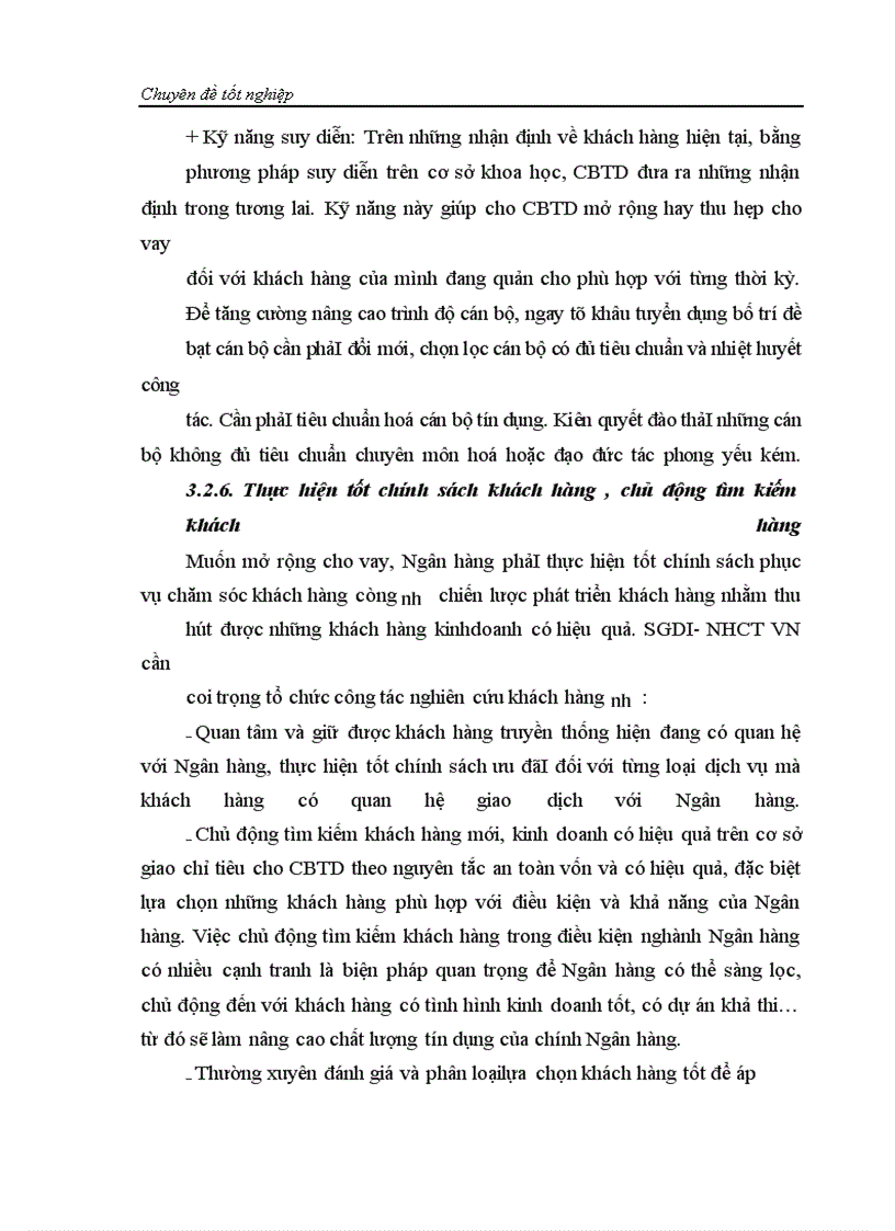 image for page Nâng cao chất lượng tín dụng tại SGDI-NHCTVN