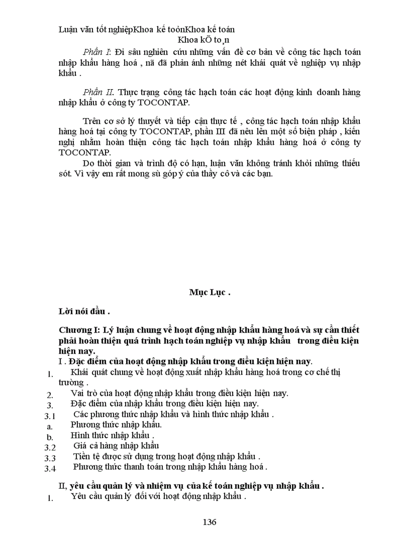 image for page Hoàn thiện kế toán nghiệp vụ nhập khẩu tại công ty xuất nhập khẩu Tạp phẩm TOCONTAP .