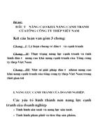 Đầu tư nâng cao khả năng cạnh tranh củatổng công ty thép Việt Nam