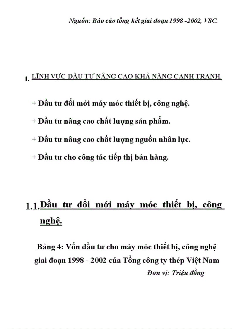 image for page Đầu tư nâng cao khả năng cạnh tranh củatổng công ty thép Việt Nam