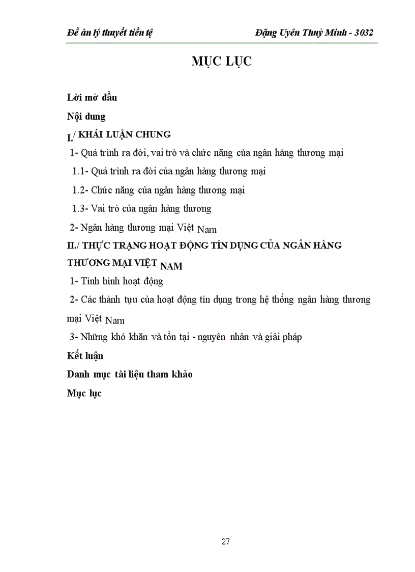 image for page Hoạt động tín dụng của hệ thống Ngân hàng thương mại Việt Nam hiện nay