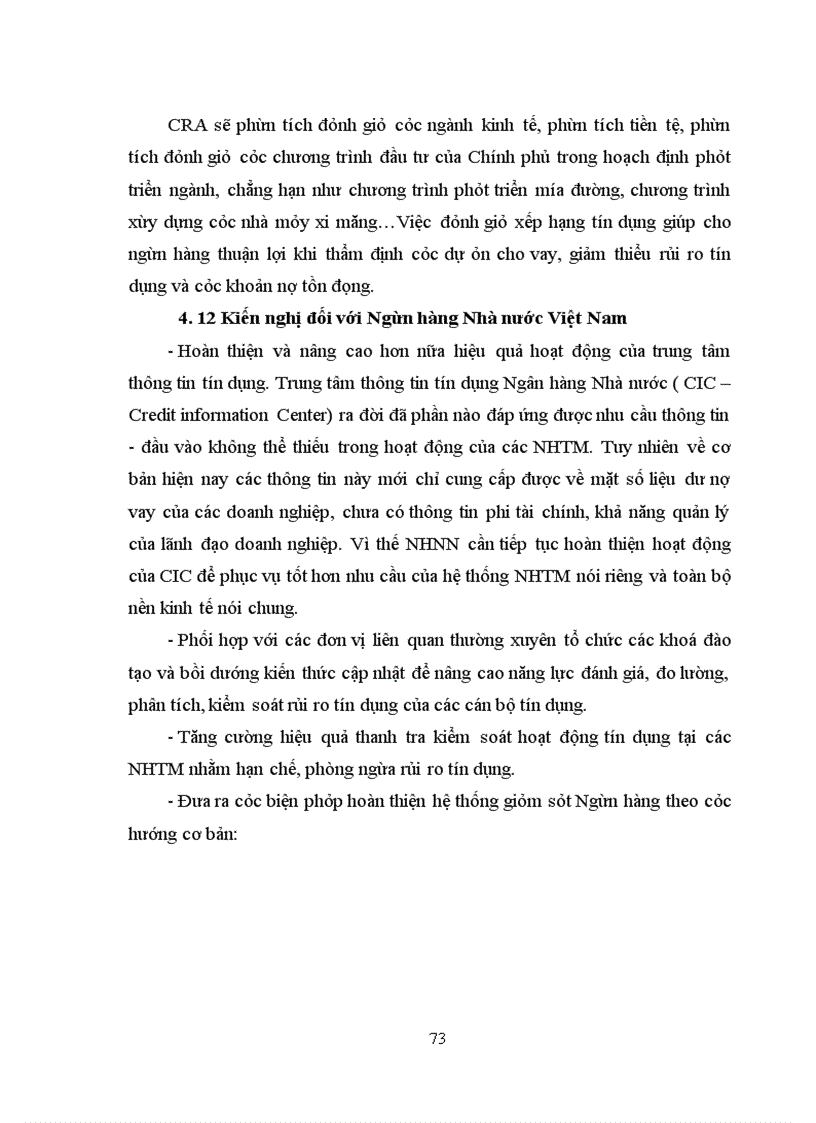 image for page Quản lý tín dụng tại Ngân hàng đầu tư và phát triển Việt Nam chi nhánh Quang Trung