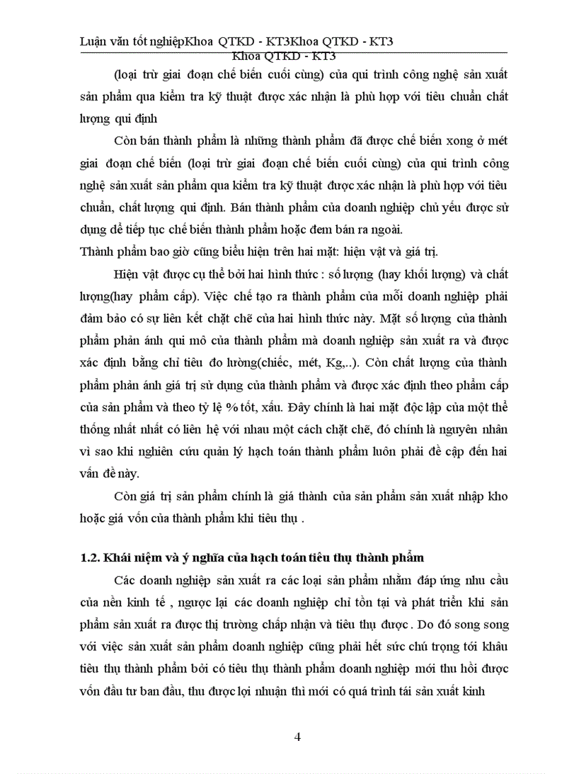 image for page Hạch toán thành phẩm, tiêu thụ thành phẩm và xác định kết quả tiêu thụ tại Công ty Vật Tư Thiết Bị Nông Sản