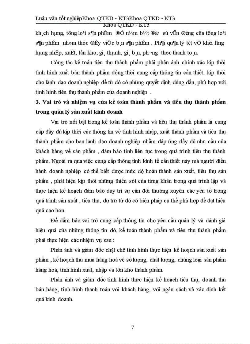 image for page Hạch toán thành phẩm, tiêu thụ thành phẩm và xác định kết quả tiêu thụ tại Công ty Vật Tư Thiết Bị Nông Sản