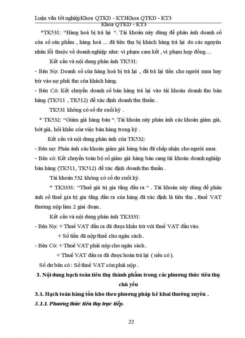 image for page Hạch toán thành phẩm, tiêu thụ thành phẩm và xác định kết quả tiêu thụ tại Công ty Vật Tư Thiết Bị Nông Sản