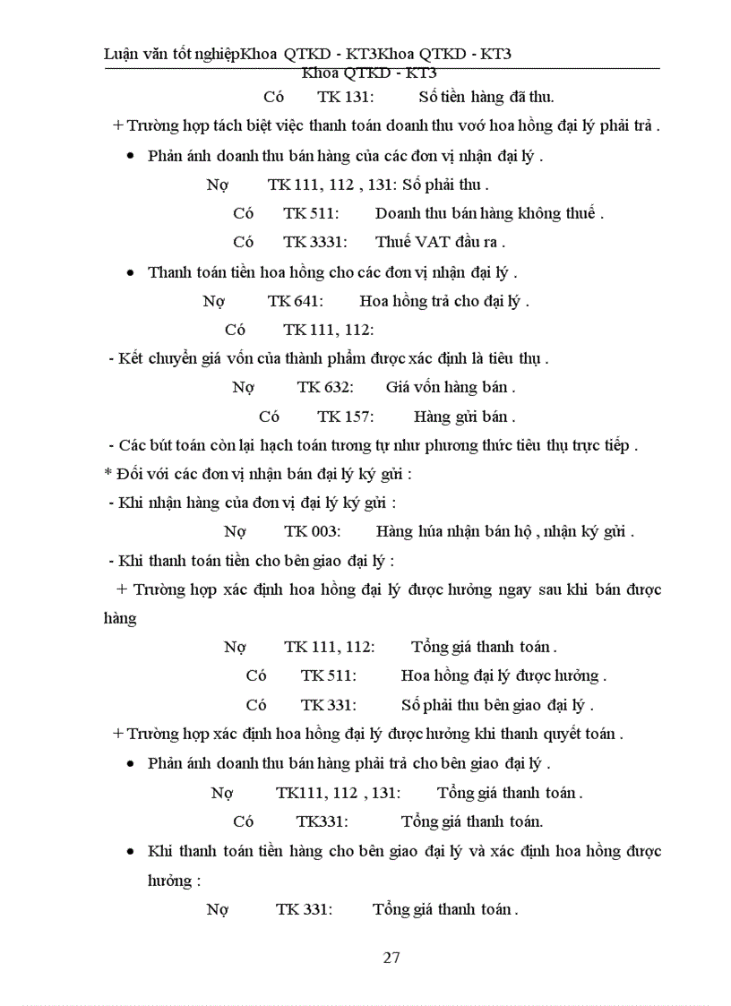 image for page Hạch toán thành phẩm, tiêu thụ thành phẩm và xác định kết quả tiêu thụ tại Công ty Vật Tư Thiết Bị Nông Sản