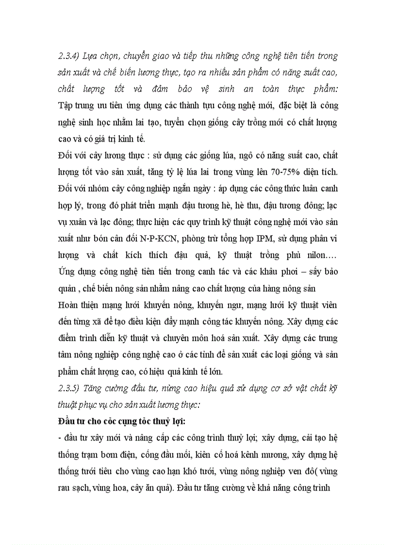 image for page Giải pháp cho vấn đề an ninh lương thực trong xu thế phát triển các khu công nghiệp vùng đồng bằng sông Hồng -