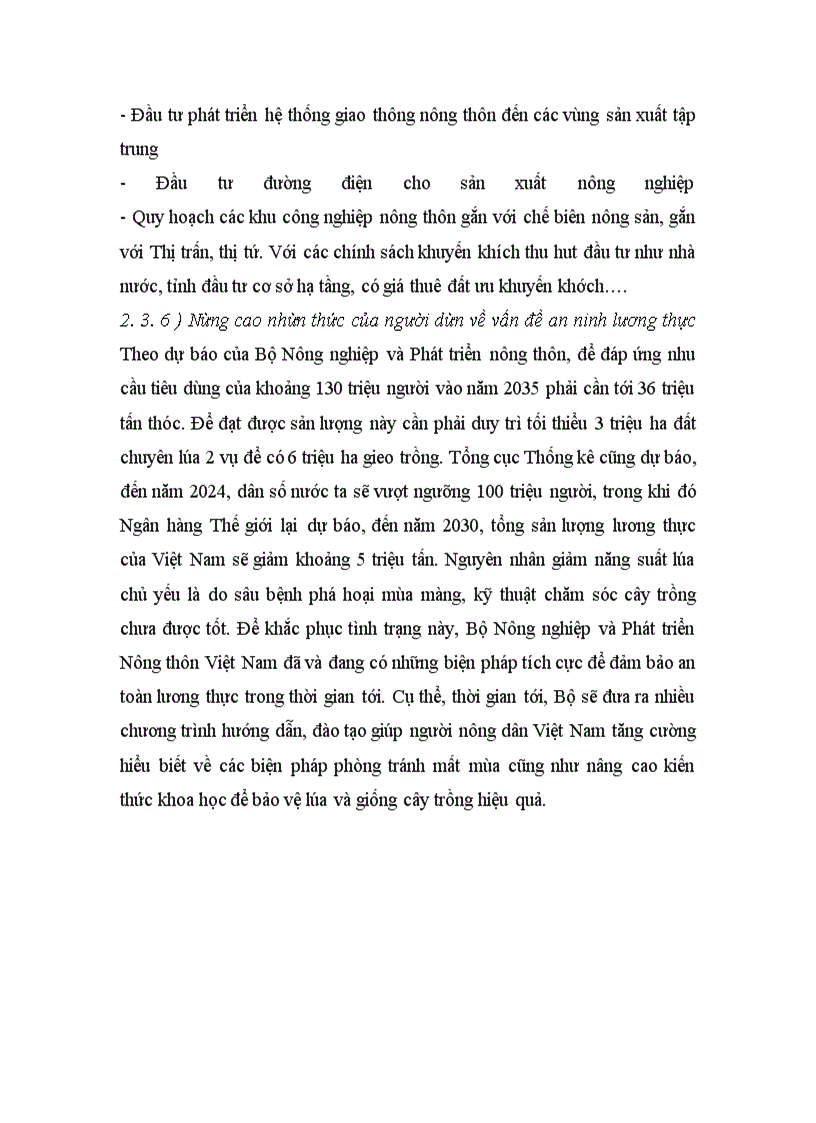 image for page Giải pháp cho vấn đề an ninh lương thực trong xu thế phát triển các khu công nghiệp vùng đồng bằng sông Hồng -
