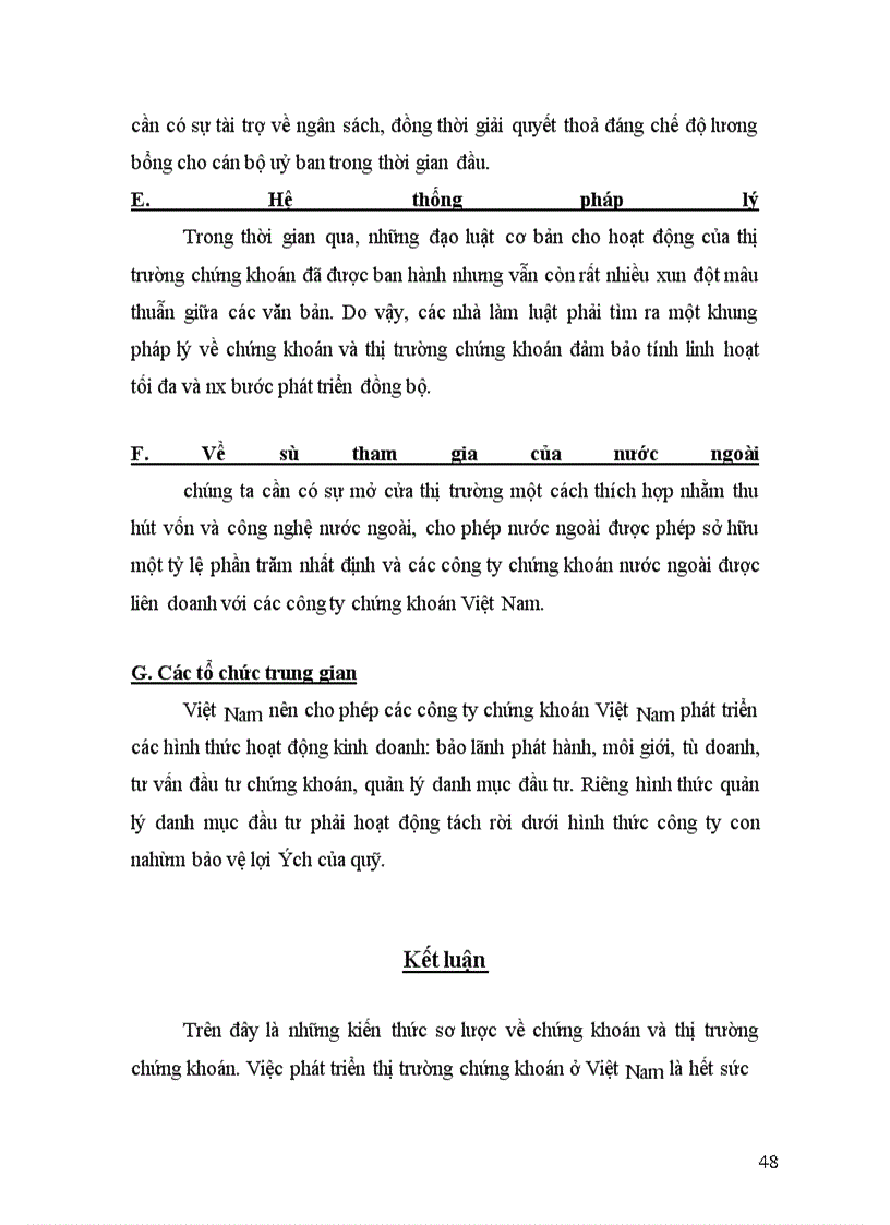 image for page Thị trường chứng khoán và các giải pháp phát triển thị trường chứng khoán ở Việt Nam