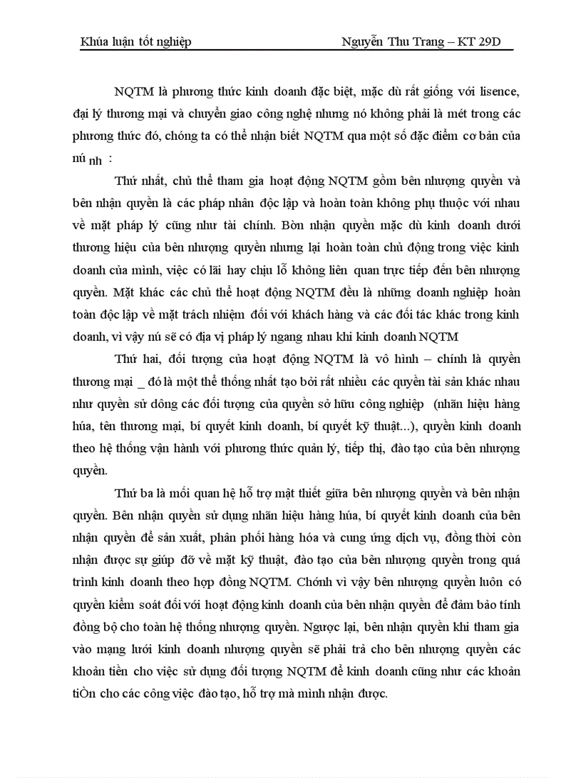 image for page Một số vấn đề lý luận và thực tiễn về hợp đồng nhượng quyền thương mại ở Việt Nam