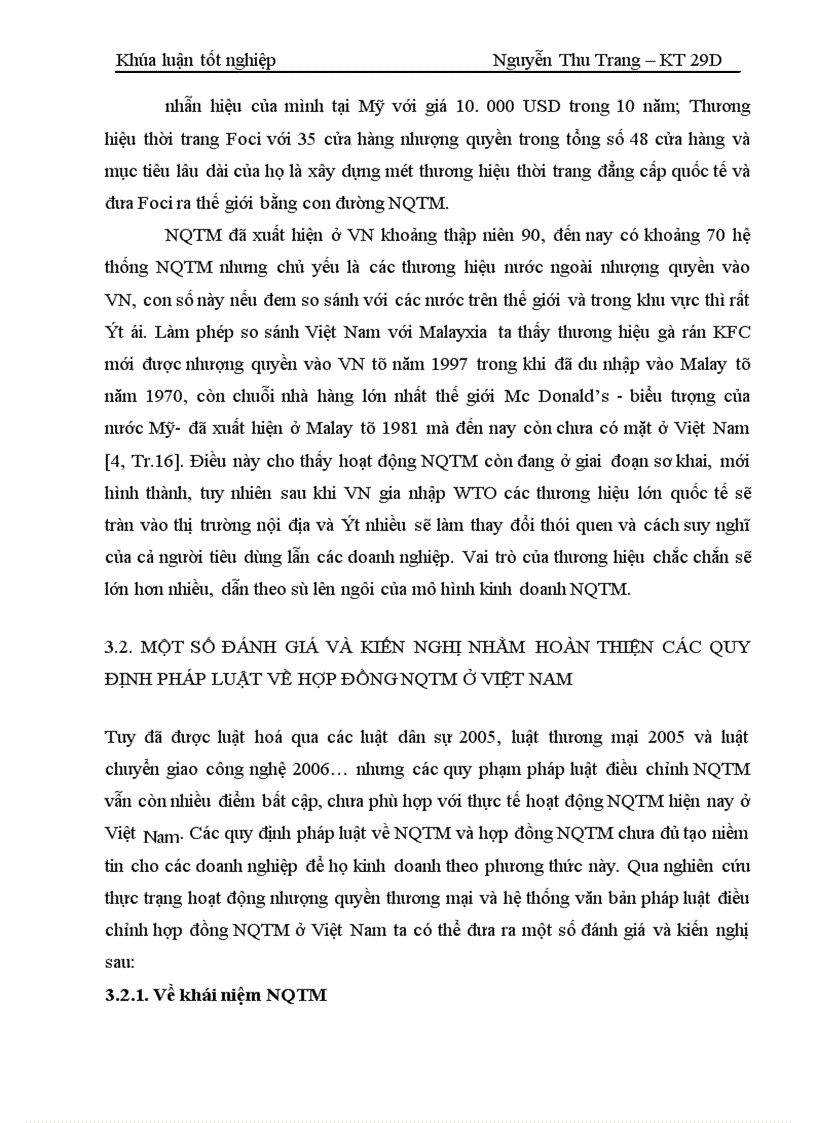 image for page Một số vấn đề lý luận và thực tiễn về hợp đồng nhượng quyền thương mại ở Việt Nam