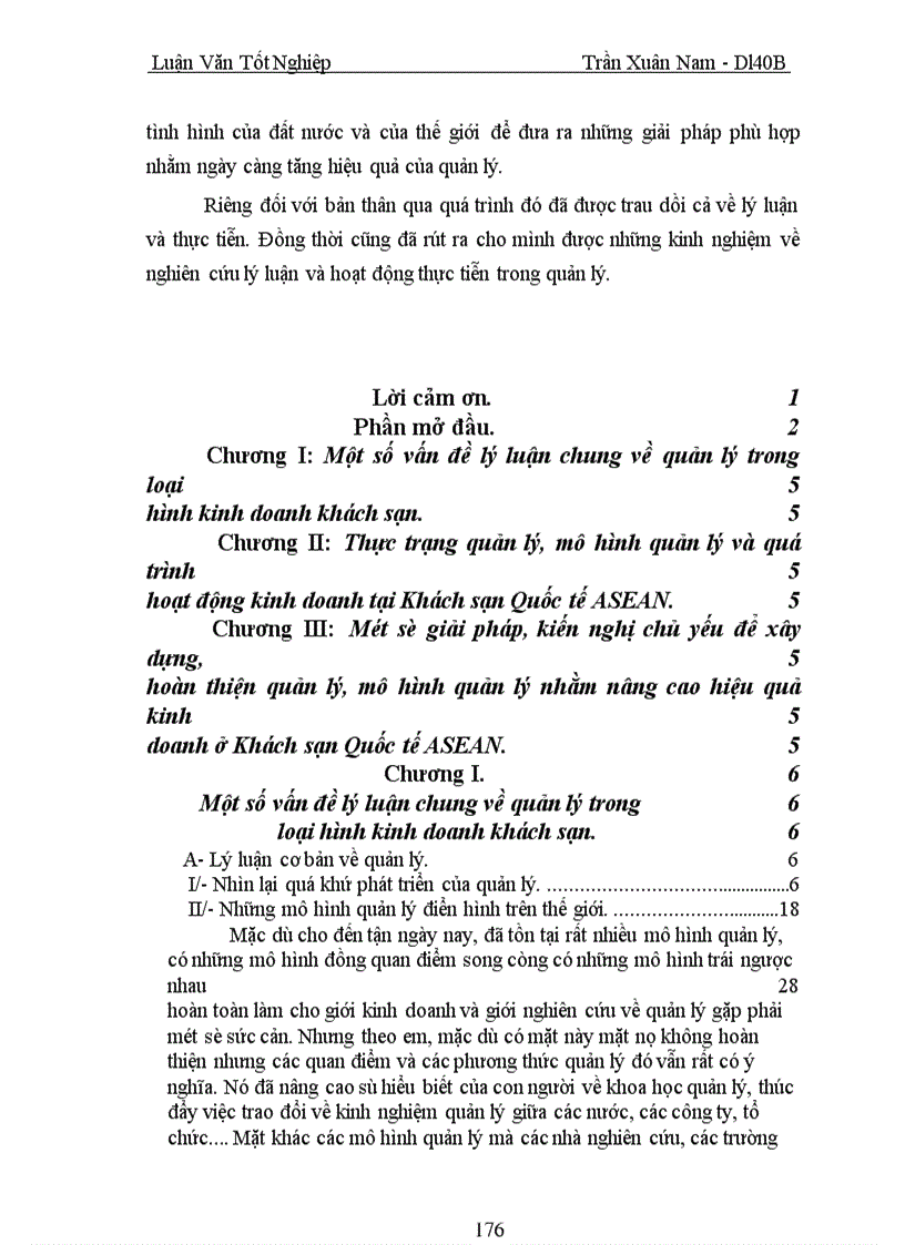 image for page Tiếp tục xây dựng, hoàn thiện về quản lý và mô hình quản lý tại Khách sạn Quốc tế ASEAN nhằm tăng hiệu quả kinh doanh