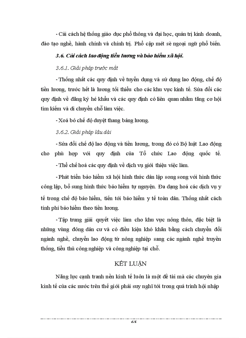 image for page Về năng lực cạnh tranh nền kinh tế và từ đó đưa ra một số giải pháp nhằm nâng cao năng lực cạnh tranh nền kinh tế của Việt Nam