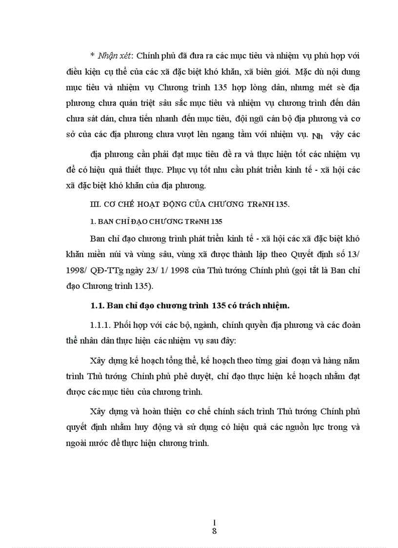 image for page Thực trạng và giải pháp triển khai có hiệu quả chương trình 135 trên địa bàn tỉnh Lai Châu