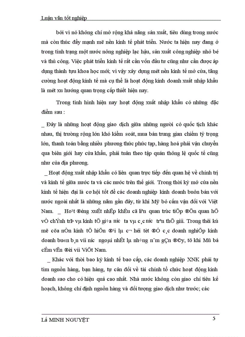 image for page Hoàn thiện tổ chức hạch toán các hoạt động xuất khẩu hàng hoá với việc nâng cao hiệu quả kinh doanh tại Công ty XNK tổng hợp và chuyển giao công nghệ VN