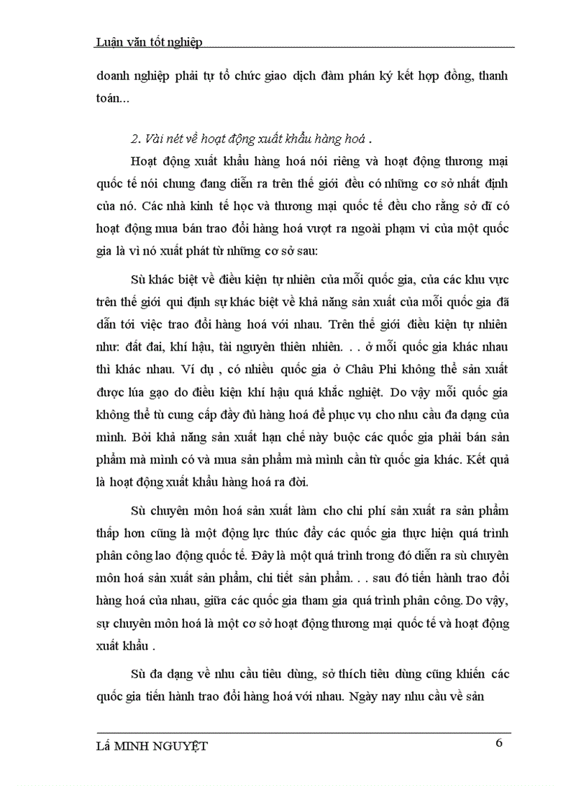 image for page Hoàn thiện tổ chức hạch toán các hoạt động xuất khẩu hàng hoá với việc nâng cao hiệu quả kinh doanh tại Công ty XNK tổng hợp và chuyển giao công nghệ VN