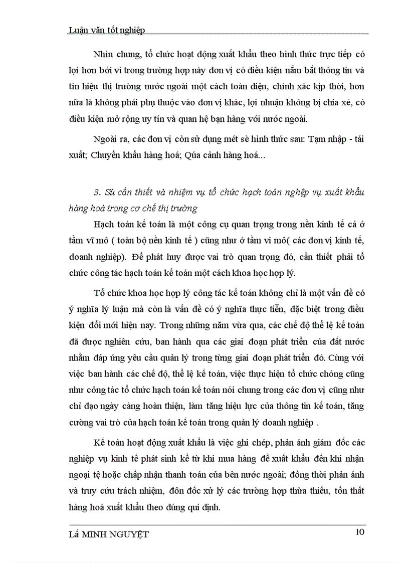 image for page Hoàn thiện tổ chức hạch toán các hoạt động xuất khẩu hàng hoá với việc nâng cao hiệu quả kinh doanh tại Công ty XNK tổng hợp và chuyển giao công nghệ VN