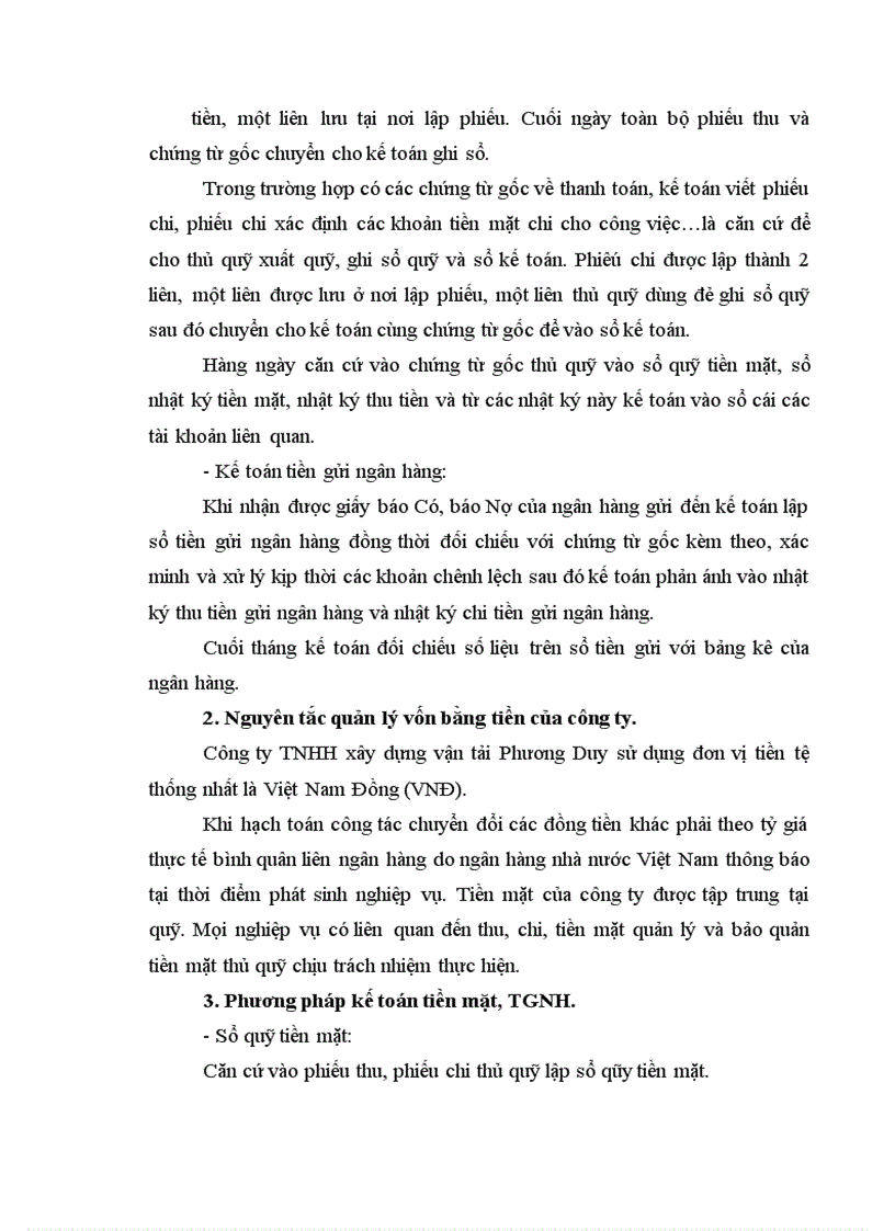 image for page Kế toán tăng, giảm và trích khấu hao tài sản cố định của công ty TNHH xây dựng - vận tải Phương Duy