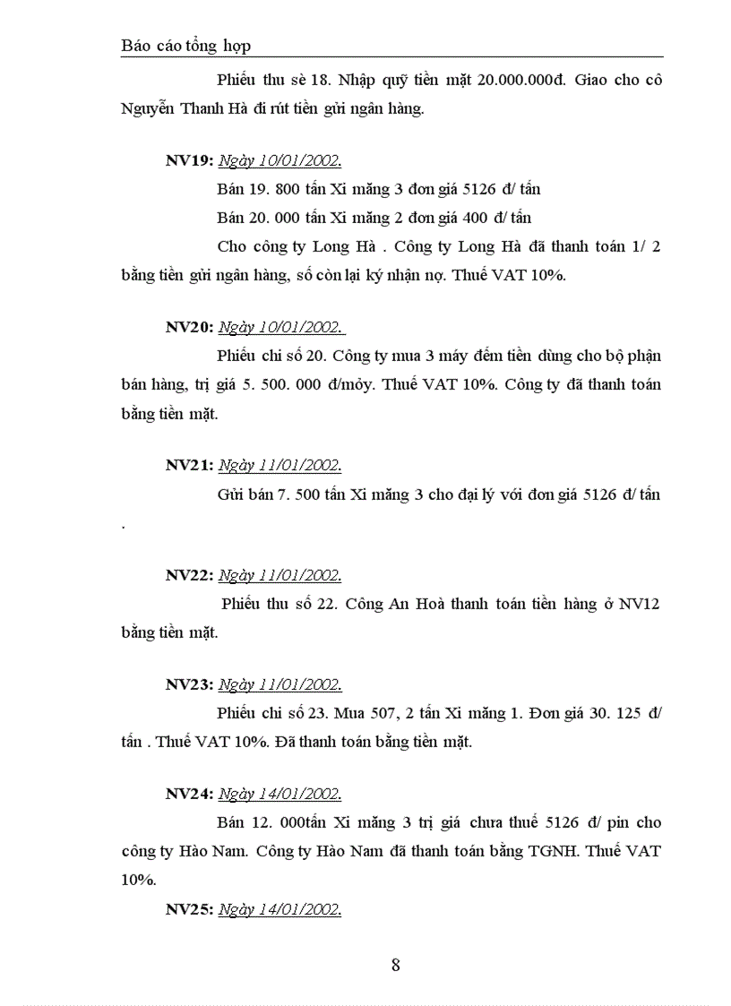 image for page Công tác hạch toán Công ty TNHH Trang trí nội ngoại thất Đồng Tâm