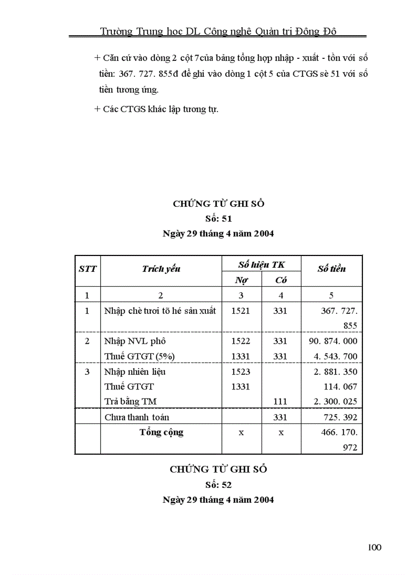 image for page Những vấn đề chung về hạch toán