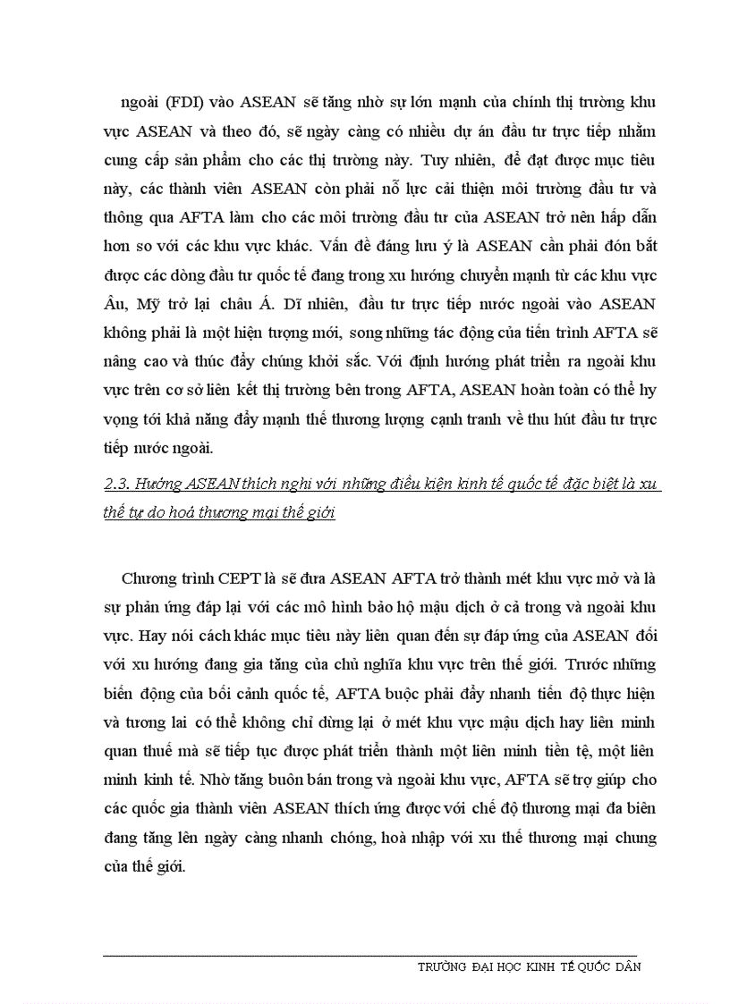 image for page Giải pháp nhằm đẩy nhanh việc thực hiện các cam kết của Việt Nam trong khuôn khổ AFTA