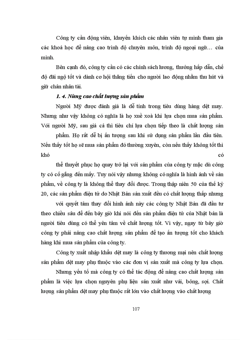 image for page Giải pháp đẩy mạnh xuất khẩu hàng dệt may của Công ty Xuất nhập khẩu dệt may sang thị trường Mỹ