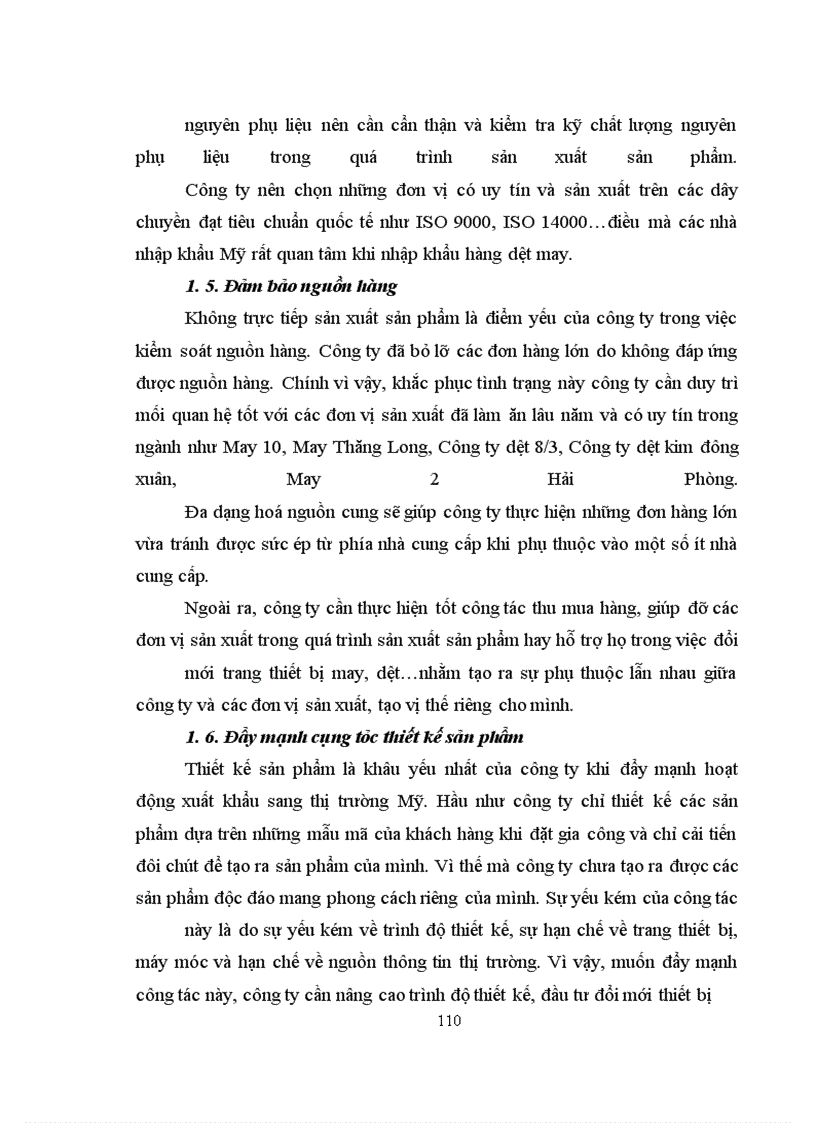 image for page Giải pháp đẩy mạnh xuất khẩu hàng dệt may của Công ty Xuất nhập khẩu dệt may sang thị trường Mỹ