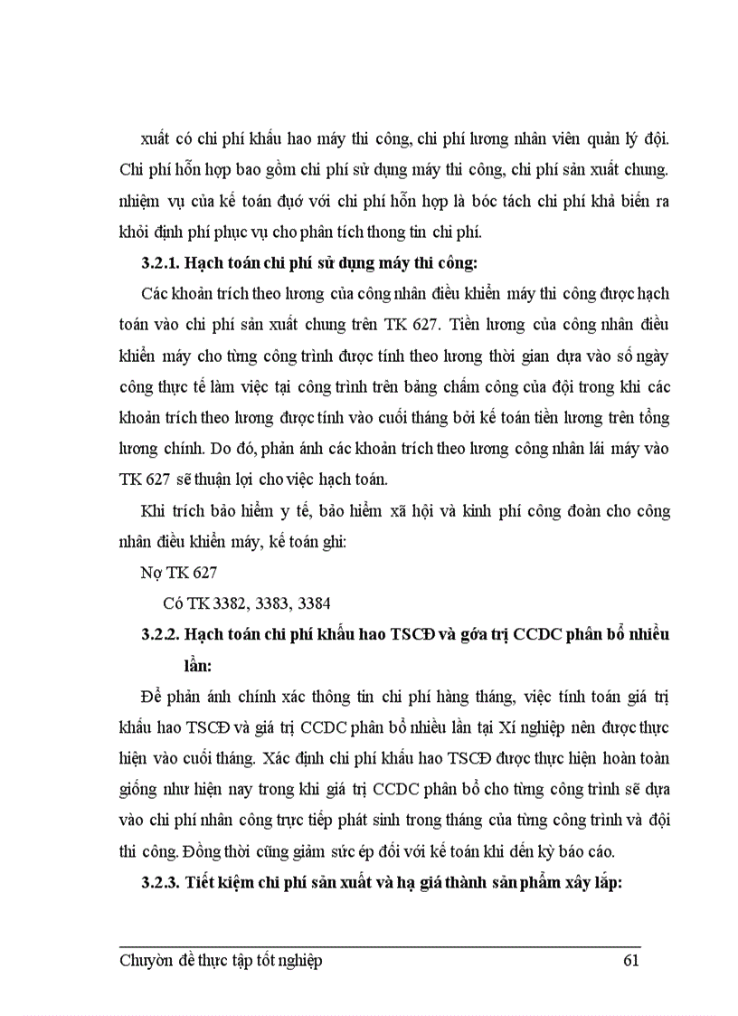 image for page Kế toán chi phí sản xuất và tính giá thành sản phẩm xây lắp tại Xí nghiệp 9 - Công ty xây dựng 319 - Bộ quốc phòng