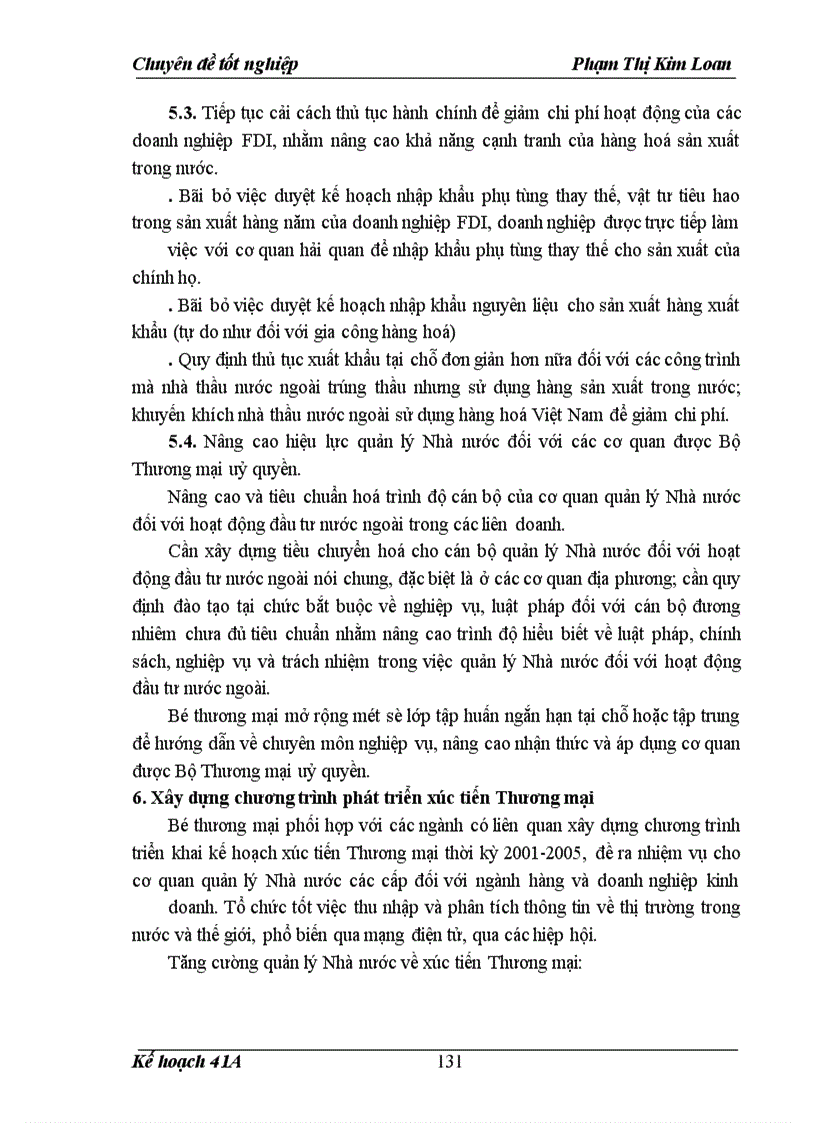 image for page Giải pháp thực hiện kế hoạch xuất khẩu các mặt hàng chủ lực của Việt Nam thời kỳ 2001-2005