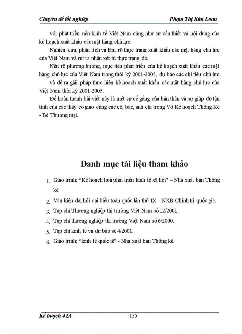 image for page Giải pháp thực hiện kế hoạch xuất khẩu các mặt hàng chủ lực của Việt Nam thời kỳ 2001-2005