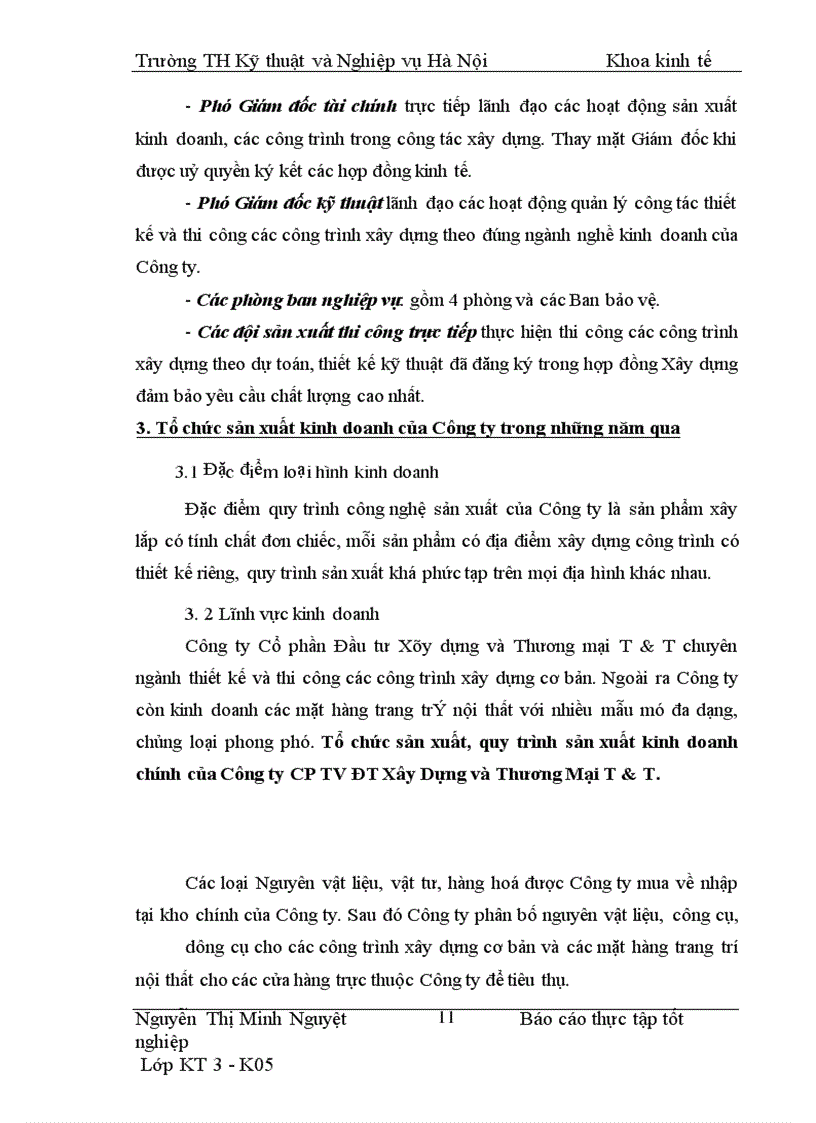 image for page Thực trạng công tác Kế toán tại Công ty Cổ Phần Tư vấn Đầu tư Xây Dựng và Thương Mại T & T.