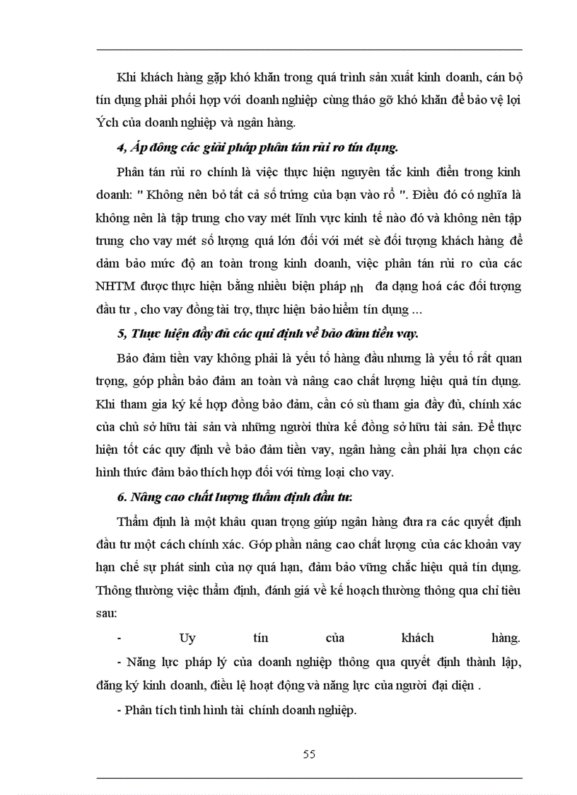 image for page Giải pháp phòng ngừa và hạn chế rủi ro tín dụng tại Ngân hàng Thương mại cổ phần Quốc tế (VIB Bank)