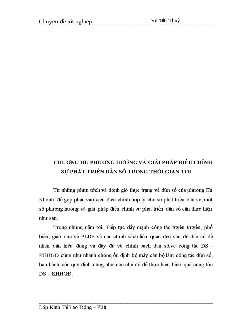 image for page Phân tích tình hình biến động dân số phường Hà Khánh trong giai đoạn hiện nay