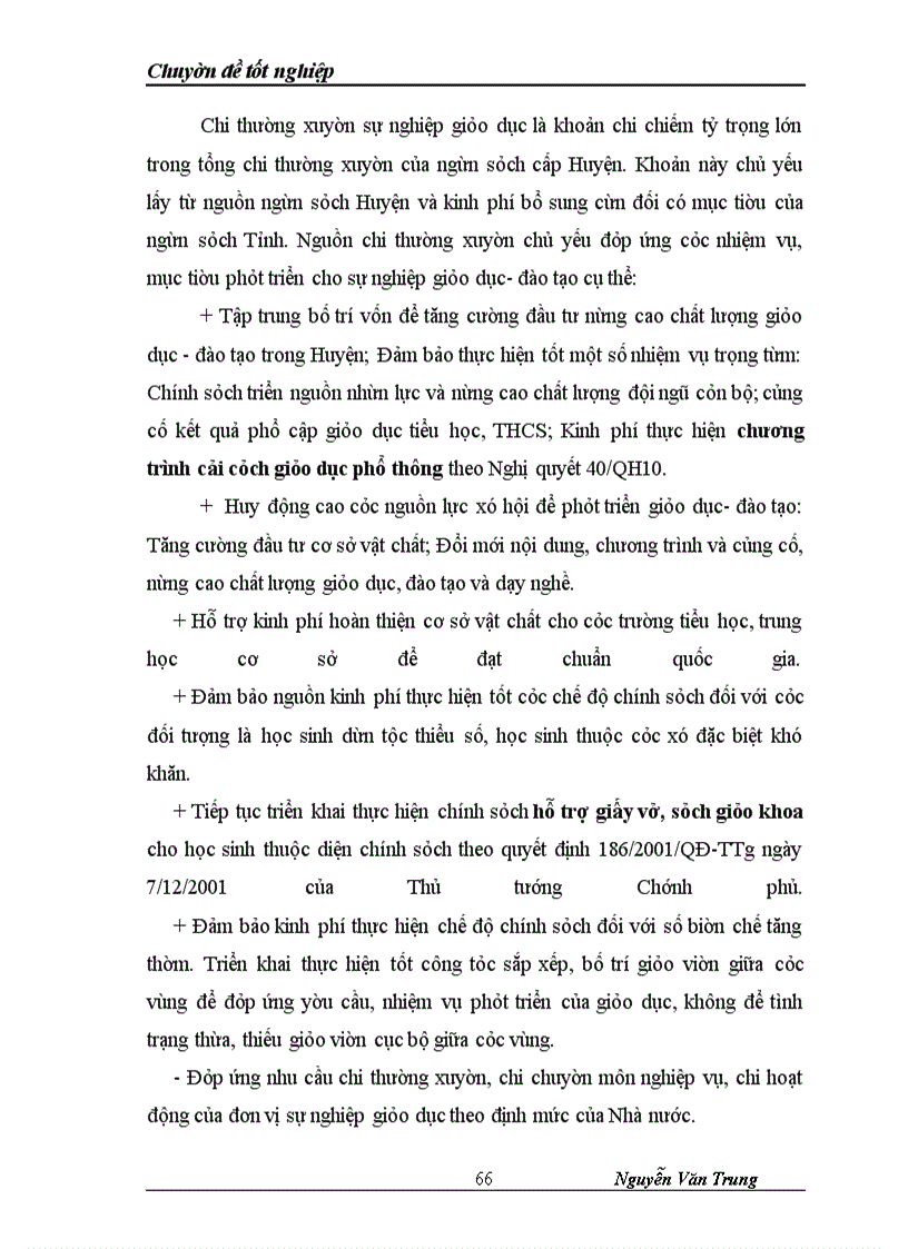 image for page Tăng cường quản lý chi thường xuyên ngân sách nhà nước cho sự nghiệp giáo dục huyện Mộc Châu