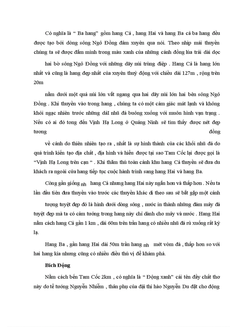 image for page Một số giải pháp khai thác thắng cảnh du lịch tại Ninh Bình để phục vụ kinh doanh du lịch