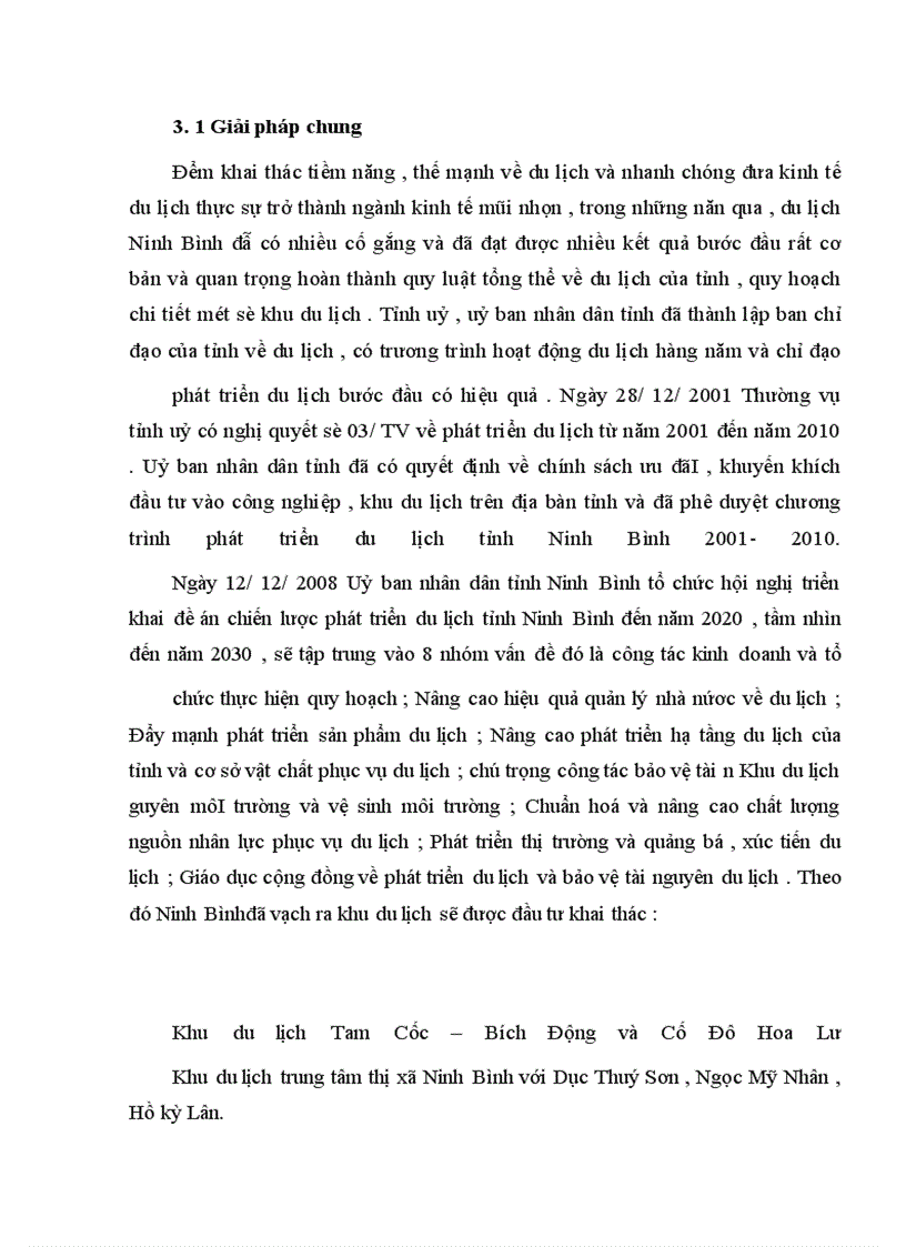 image for page Một số giải pháp khai thác thắng cảnh du lịch tại Ninh Bình để phục vụ kinh doanh du lịch