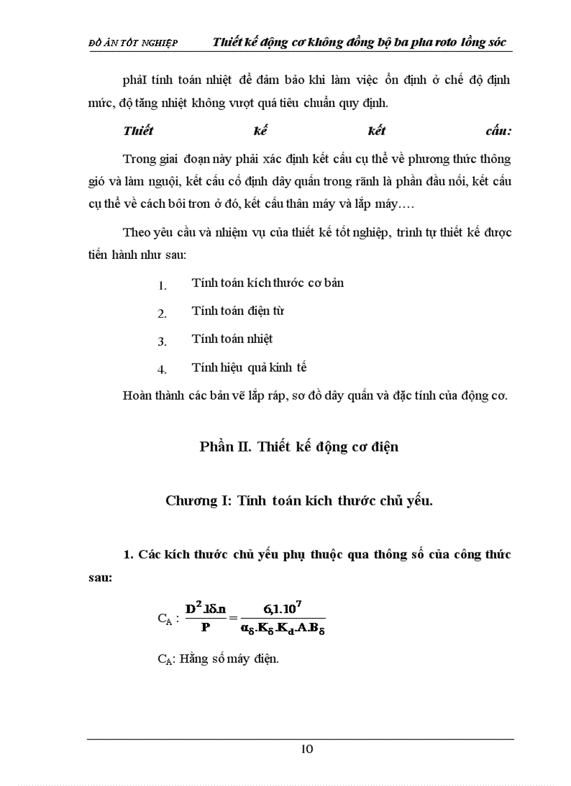image for page Thiết kế động cơ không đồng bộ ba pha roto lồng sóc