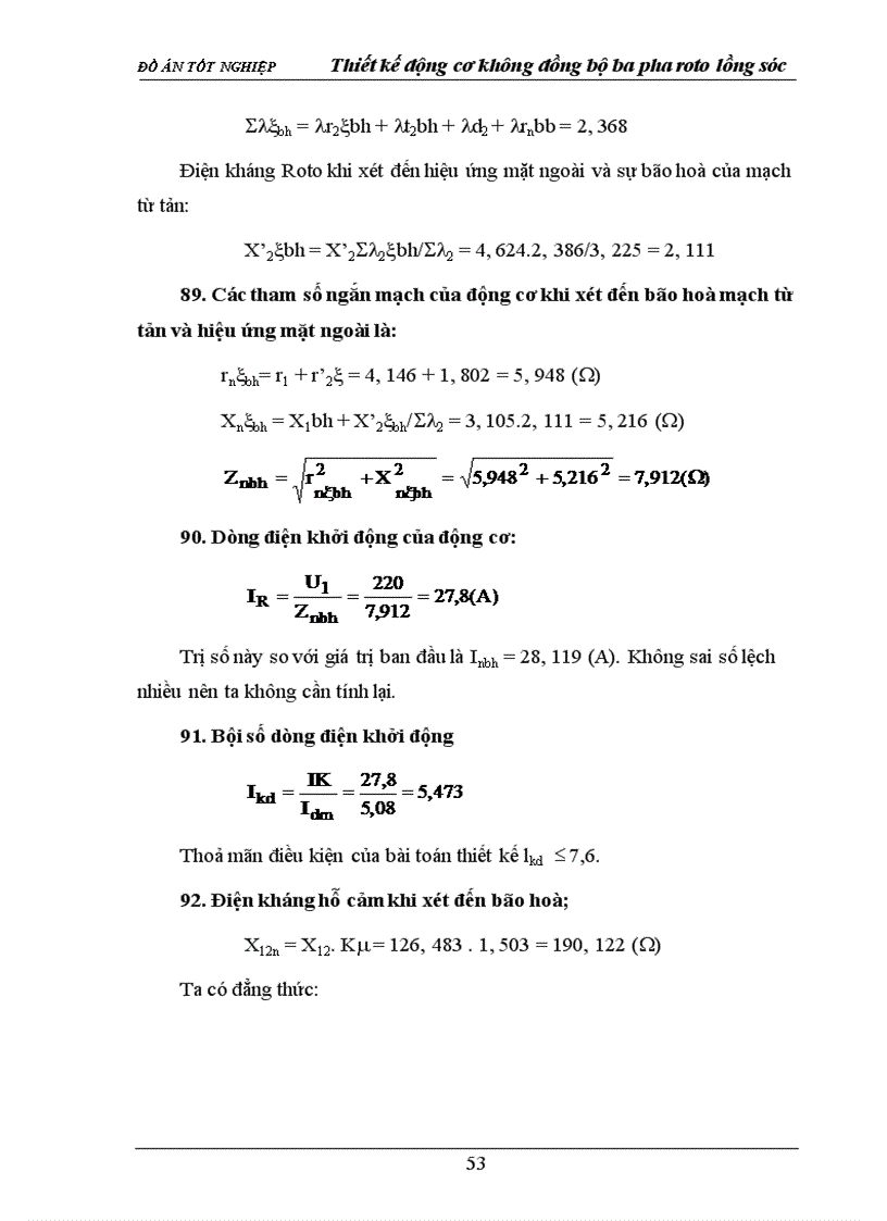 image for page Thiết kế động cơ không đồng bộ ba pha roto lồng sóc