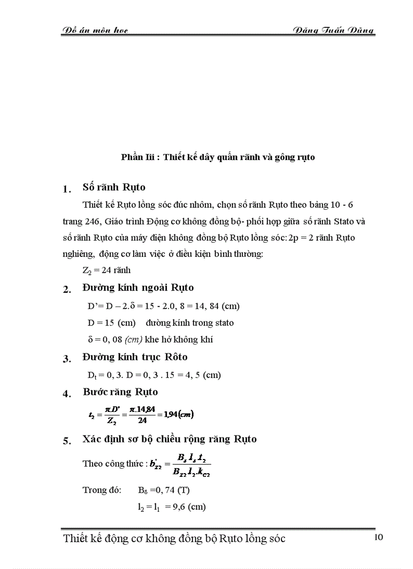 image for page Thiết kế Động cơ không đồng bộ 3 pha rôto lồng sóc